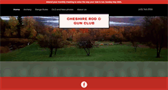 Desktop Screenshot of cheshirerodandgunclub.com
