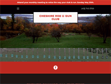 Tablet Screenshot of cheshirerodandgunclub.com